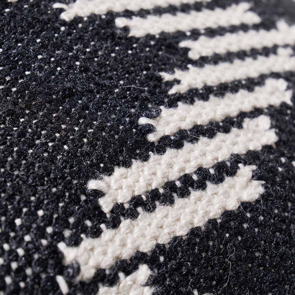 Black & White Chevron Design Scatter Cushion Indoor/Outdoor